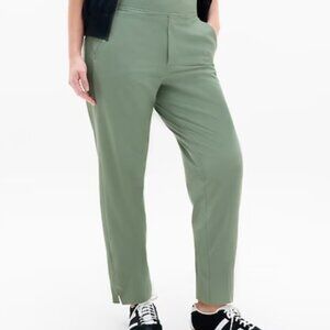 Athleisure Sporty Gorpcore Athleta Brooklyn Mid Rise Ankle Pant Cacti Women's 16